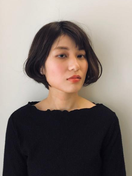 西葛西にある美容室「トゥーヘア(too hair )」のヘアスタイル「グレージュ×グラボブ」の拡大画像
