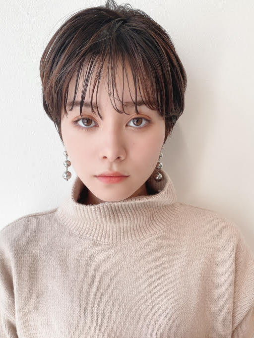 西葛西にある美容室「シーズヘア(SEES HAIR )」のヘアスタイル「ミニマムショート」の拡大画像